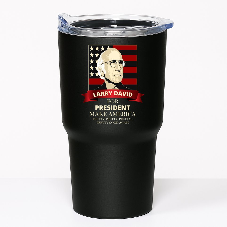 Larry David For President Tumbler