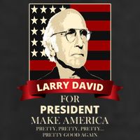 Larry David For President Trucker Hat