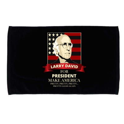 Larry David For President Microfiber Hand Towel