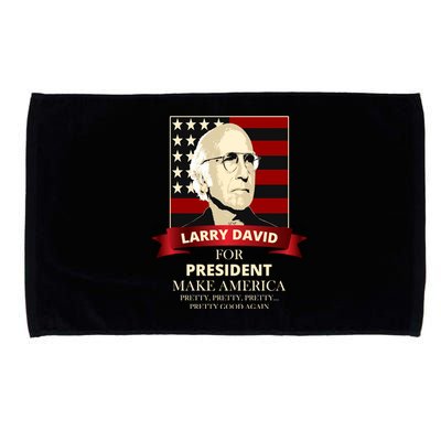 Larry David For President Microfiber Hand Towel