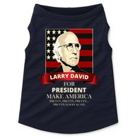 Larry David For President Doggie Tank