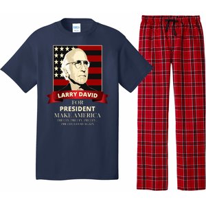 Larry David For President Pajama Set