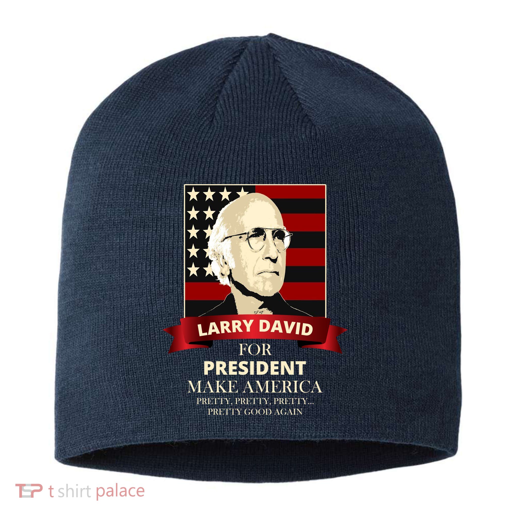 Larry David For President Sustainable Beanie