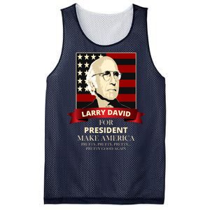 Larry David For President Mesh Reversible Basketball Jersey Tank