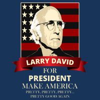 Larry David For President Baby Bodysuit