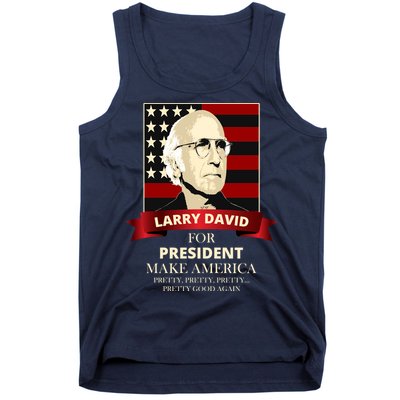 Larry David For President Tank Top