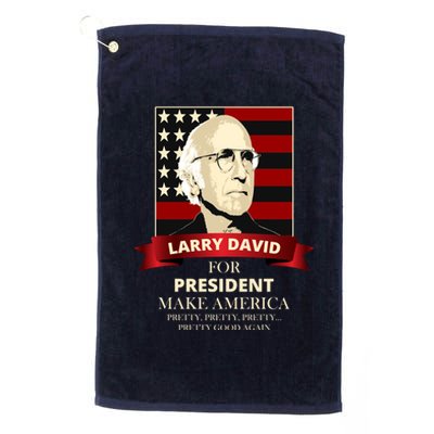 Larry David For President Platinum Collection Golf Towel