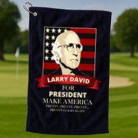 Larry David For President Golf Towel
