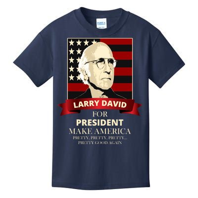 Larry David For President Kids T-Shirt