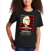 Larry David For President Kids T-Shirt