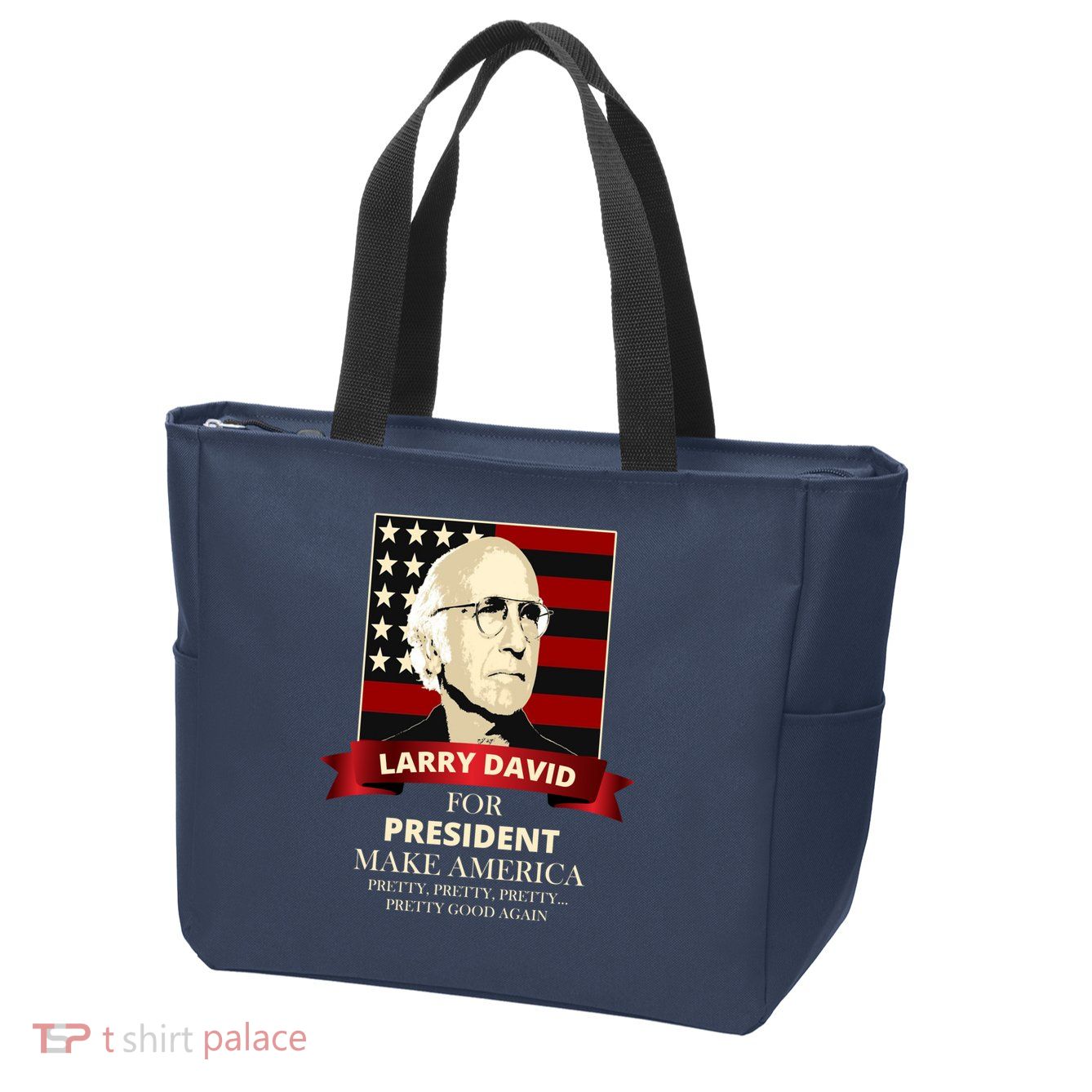 Larry David For President Zip Tote Bag