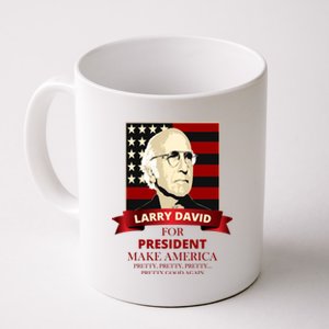 Larry David For President Coffee Mug