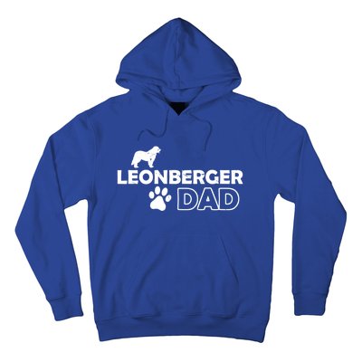 Leonberger Dad Funny Cute Dog Owner Adopt Rescue Fathers Day Gift Hoodie