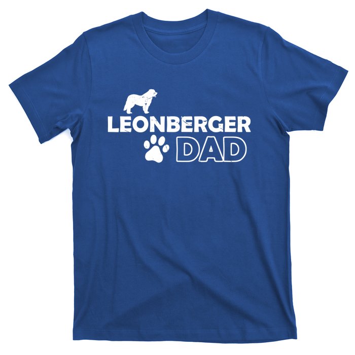 Leonberger Dad Funny Cute Dog Owner Adopt Rescue Fathers Day Gift T-Shirt