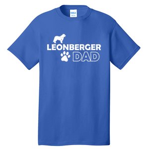 Leonberger Dad Funny Cute Dog Owner Adopt Rescue Fathers Day Gift Tall T-Shirt