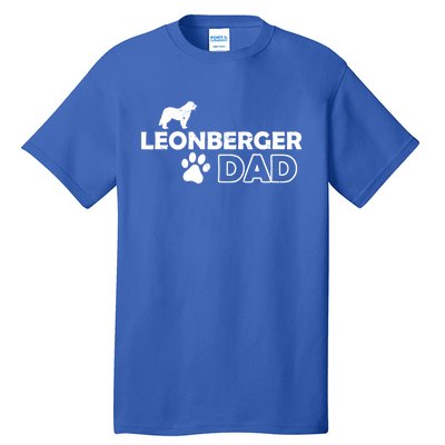 Leonberger Dad Funny Cute Dog Owner Adopt Rescue Fathers Day Gift Tall T-Shirt