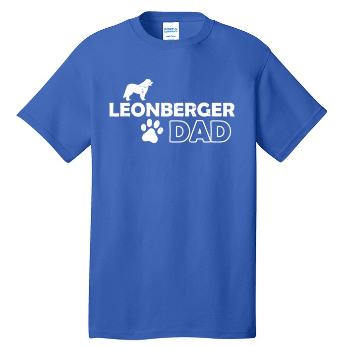 Leonberger Dad Funny Cute Dog Owner Adopt Rescue Fathers Day Gift Tall T-Shirt