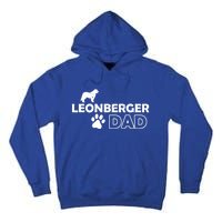 Leonberger Dad Funny Cute Dog Owner Adopt Rescue Fathers Day Gift Tall Hoodie