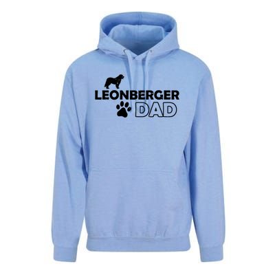 Leonberger Dad Funny Cute Dog Owner Adopt Rescue Fathers Day Gift Unisex Surf Hoodie