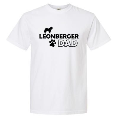 Leonberger Dad Funny Cute Dog Owner Adopt Rescue Fathers Day Gift Garment-Dyed Heavyweight T-Shirt