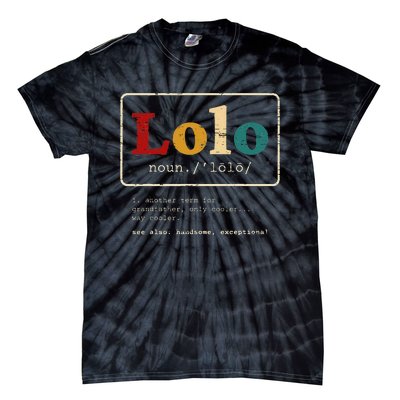 Lolo Definition Filipino Grandpa For A Pinoy Tie-Dye T-Shirt