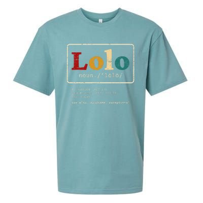 Lolo Definition Filipino Grandpa For A Pinoy Sueded Cloud Jersey T-Shirt