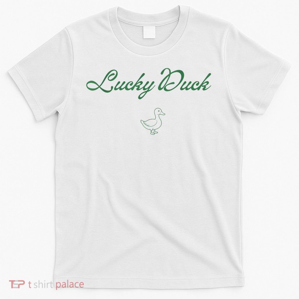 Lucky Duck Funny St Patricks Day T-Shirt