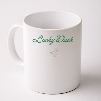 Lucky Duck Funny St Patricks Day Mug