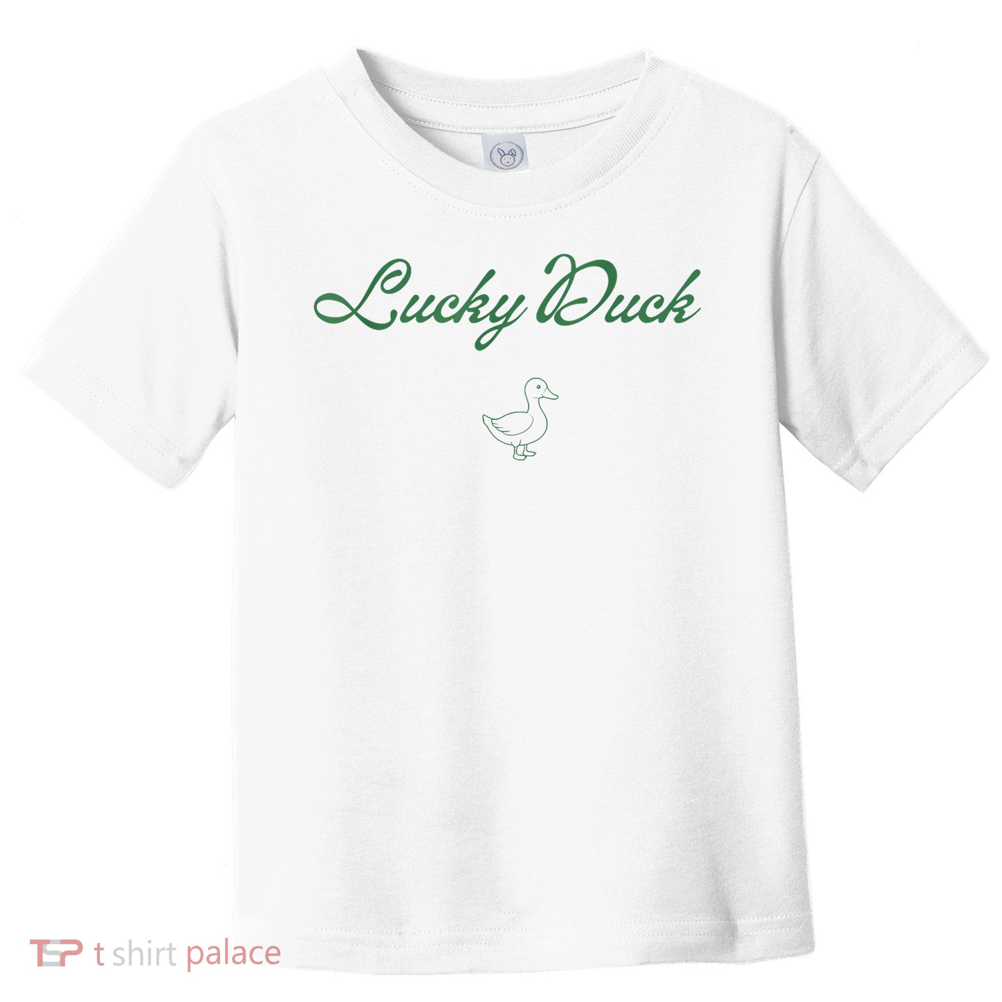 Lucky Duck Funny St Patricks Day Toddler T-Shirt