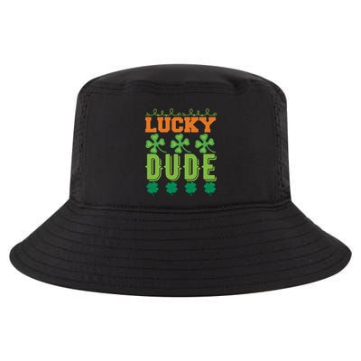 Lucky Dude Funny St Patrick' Day Gift Cool Comfort Performance Bucket Hat
