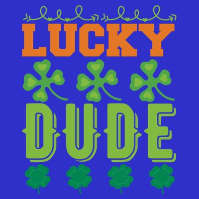 Lucky Dude Funny St Patrick' Day Gift T-Shirt