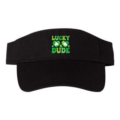 Lucky Dude Groovy St Patricks Day Sunglasses Clover Irish Visor