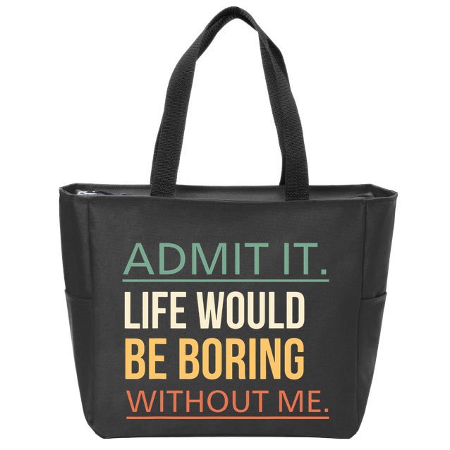 Lift Dude! Gift Bodybuilding Workout Clothes Zip Tote Bag