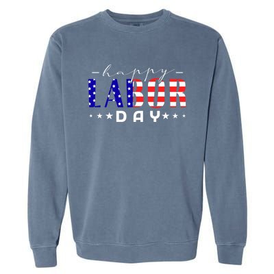 Labor Day Gift Garment-Dyed Sweatshirt