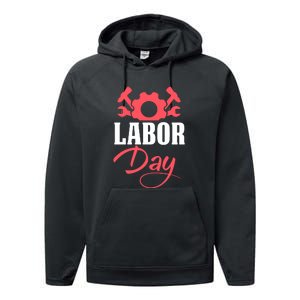 Labor Day Gift Performance Fleece Hoodie