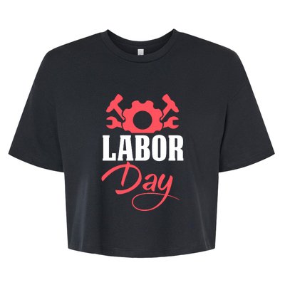 Labor Day Gift Bella+Canvas Jersey Crop Tee