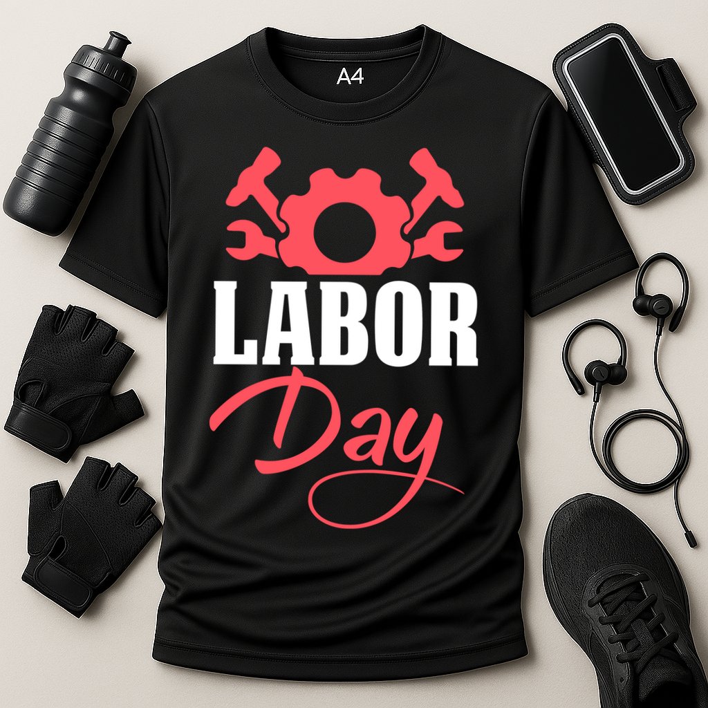 Labor Day Gift Cooling Performance Crew T-Shirt