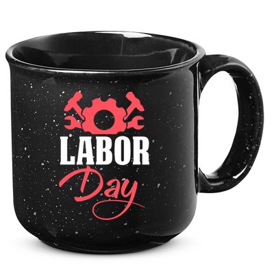 Labor Day Gift 15oz Campfire Ceramic Mug
