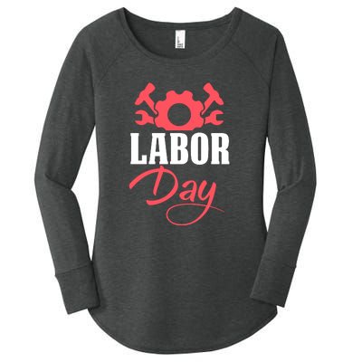 Labor Day Gift Women's Perfect Tri Tunic Long Sleeve Shirt