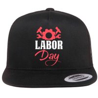 Labor Day Gift Flat Bill Trucker Hat