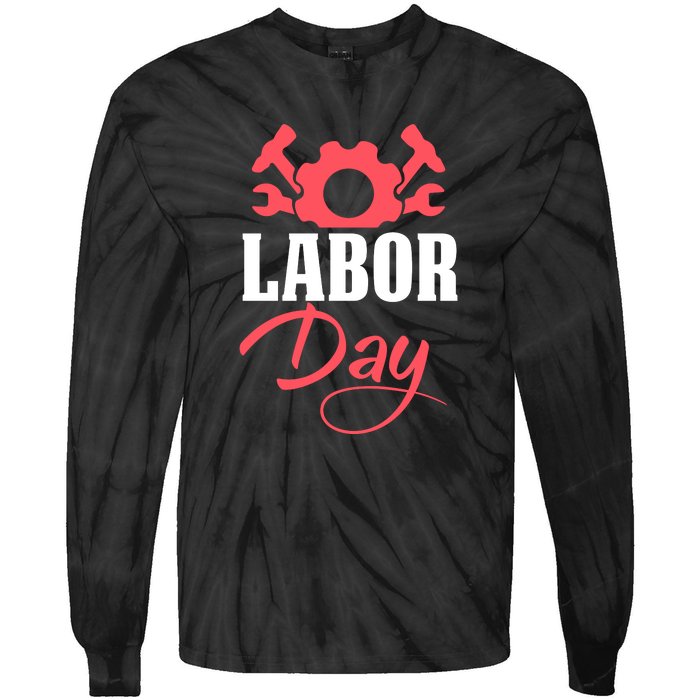 Labor Day Gift Tie-Dye Long Sleeve Shirt