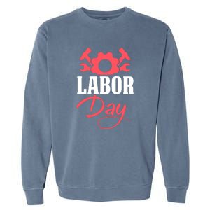 Labor Day Gift Garment-Dyed Sweatshirt