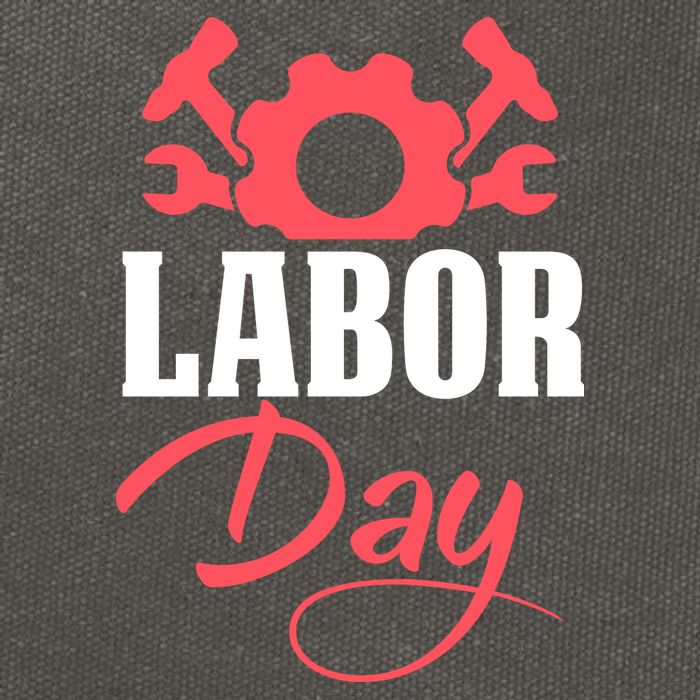 Labor Day Gift Cotton Canvas Backpack