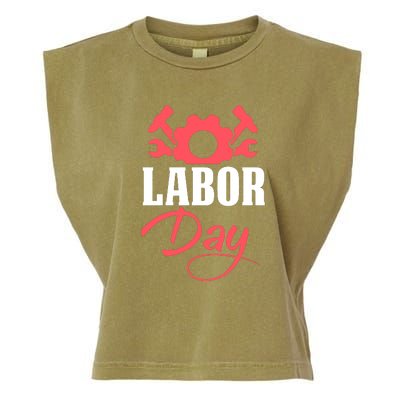 Labor Day Gift Garment-Dyed Women's Muscle Tee