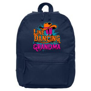 Line Dancing Grandma Fun And Sassy 16 in Basic Backpack