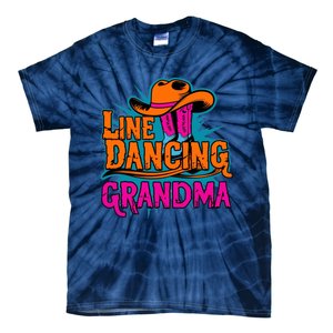 Line Dancing Grandma Fun And Sassy Tie-Dye T-Shirt