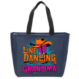 Line Dancing Grandma Fun And Sassy Zip Tote Bag