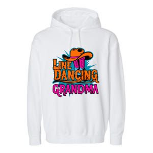 Line Dancing Grandma Fun And Sassy Garment-Dyed Fleece Hoodie