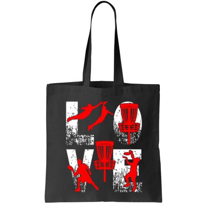 Love Disk Golf Vintage Fun Golfing Bag