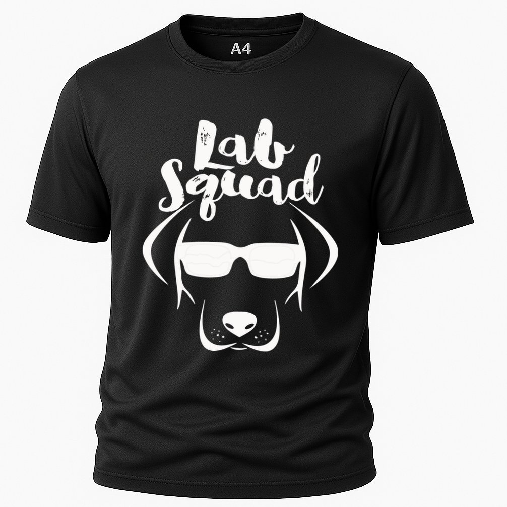 LABRADOR DOG GIFT Black Lab Yellow Lab Squad Love Design Cooling Performance Crew T-Shirt